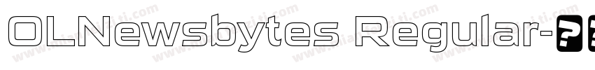 OLNewsbytes Regular字体转换